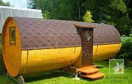 Проект бани-бочки «Эксклюзив»