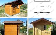 Проект Дачный дом эконом-класса «Малыш»