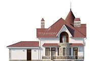 Небольшой семейный замок с гаражом на 2 автомобиля