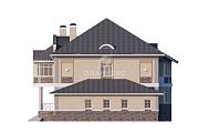 Проект большого загородного дома в классическом исполнении