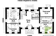 Проект дома AS-161