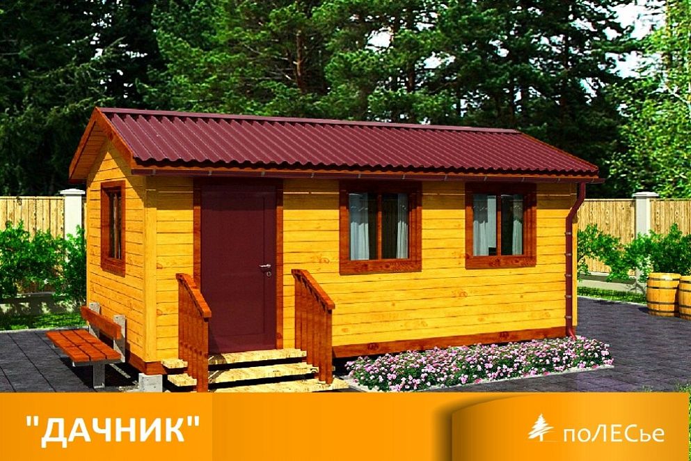 Проект дома Дачник