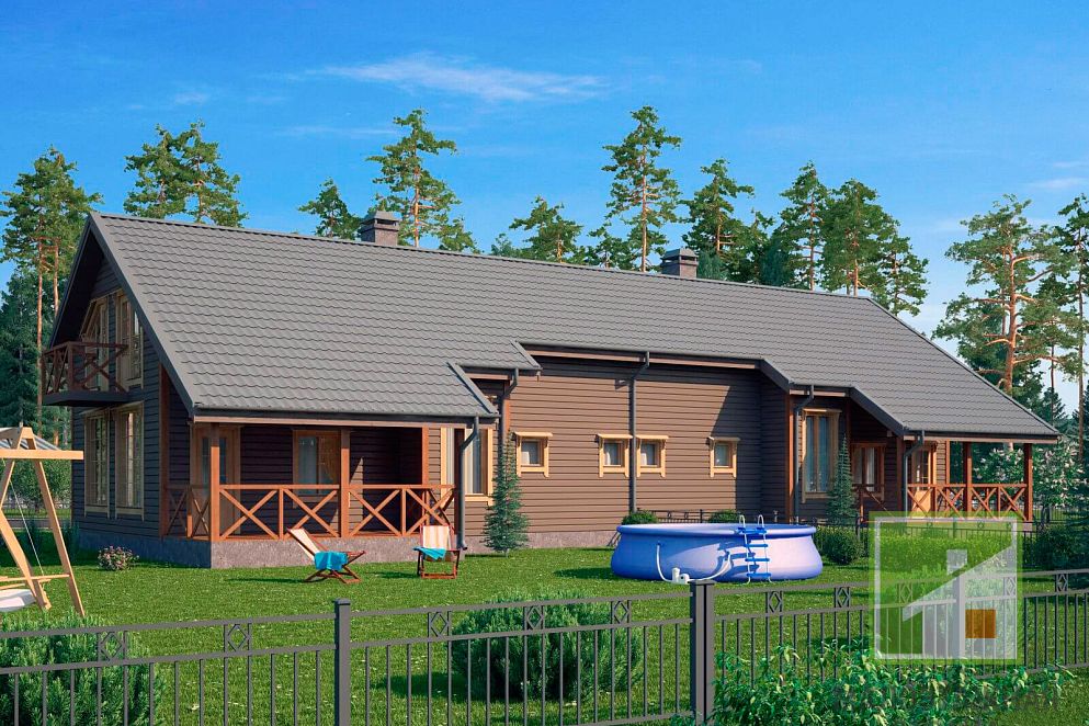 Проект дома «БК 31» Дуплекс