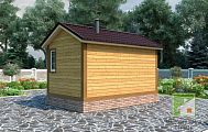 Проект бани Колибри