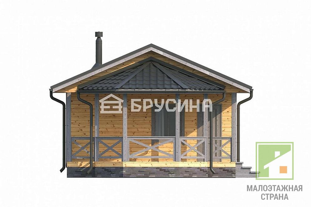 Проект бани «Красивая»