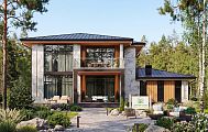 Проект дома Дом из газобетона «Куршевель»