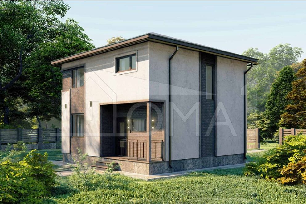 Проект дома «Ницца 8x8»