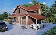 Проект дома BELHOUSE №61