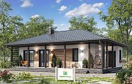 Проект дома Дом из газобетона «Кумана»