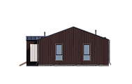 Проект дома из газобетона «Барн 108»