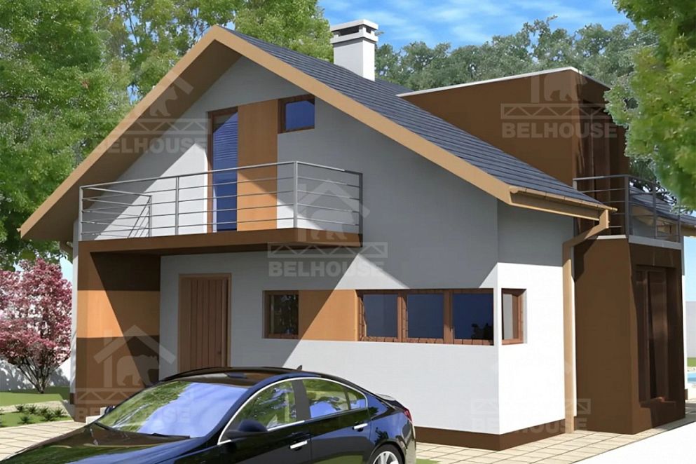 Проект дома BELHOUSE №207к