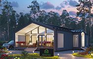 Проект дома Фахверковый «Барн 126»