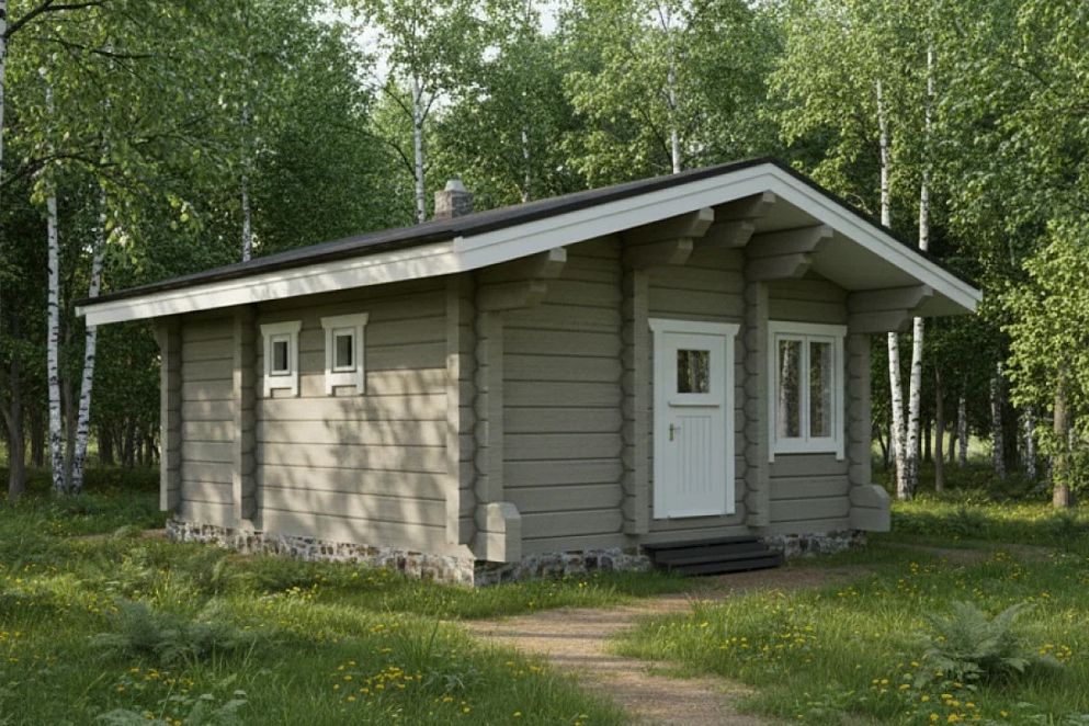 Проект бани Lillesand (Лиллесанн)