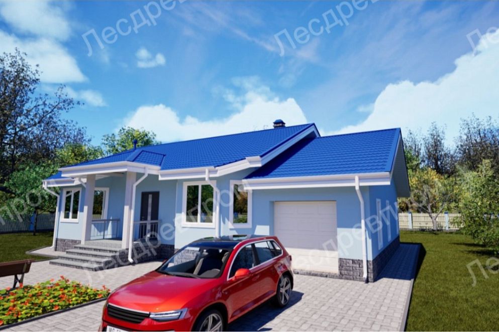 Проект дома Ново Луговая