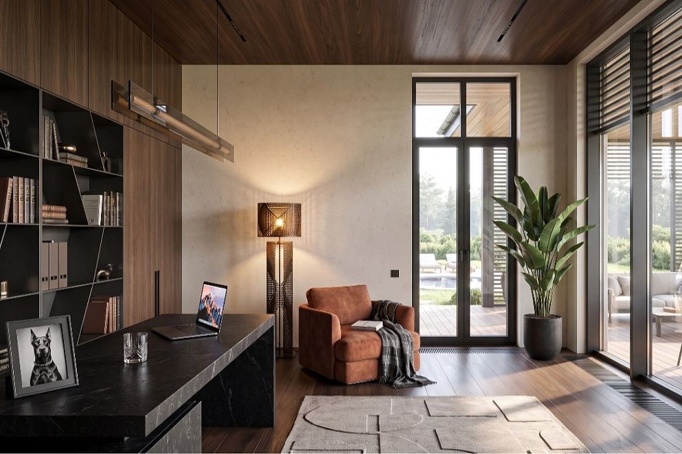Проект дома Бизнес CLT 380