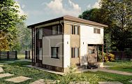 Проект дома «Ницца 8x8»
