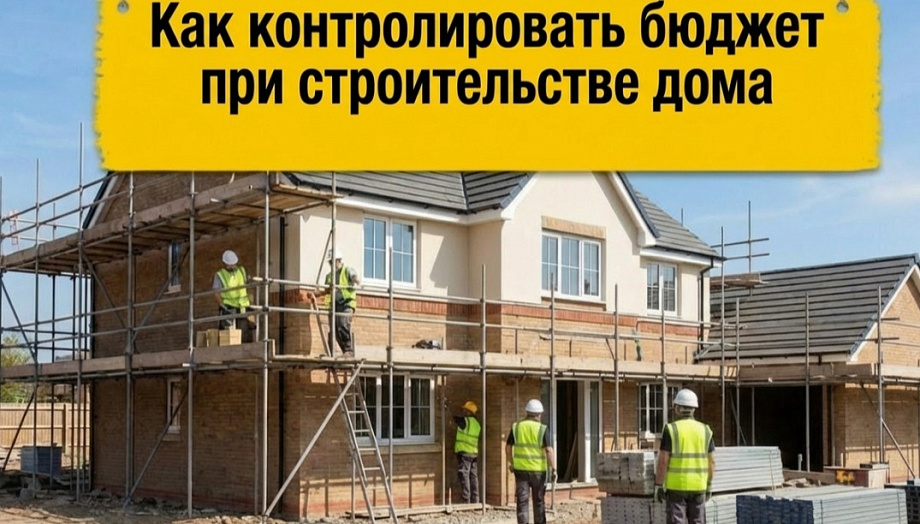 Как контролировать бюджет при строительстве дома