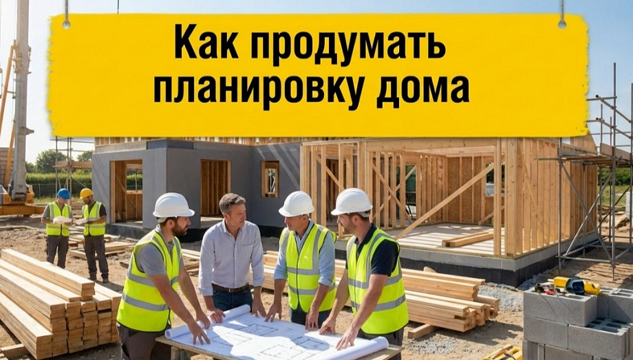 Как продумать планировку дома