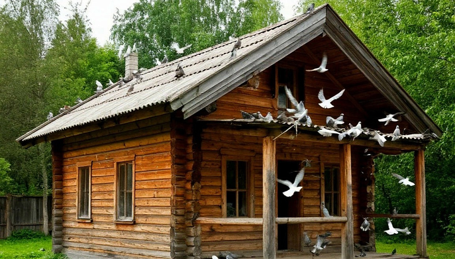 Защищаем дом от пернатых хулиганов.