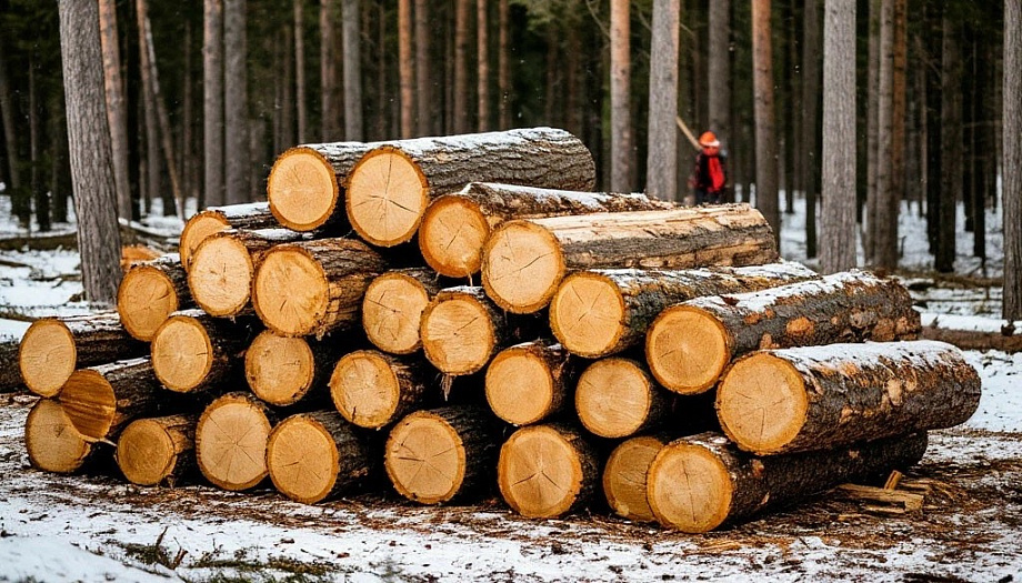 Древесина "открыта" после мороза: секреты зимнего пиломатериала.