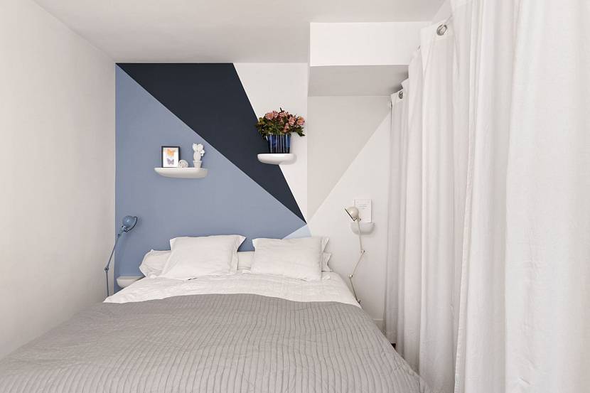 Дизайн узкой длинной спальни с окном (65 фото)